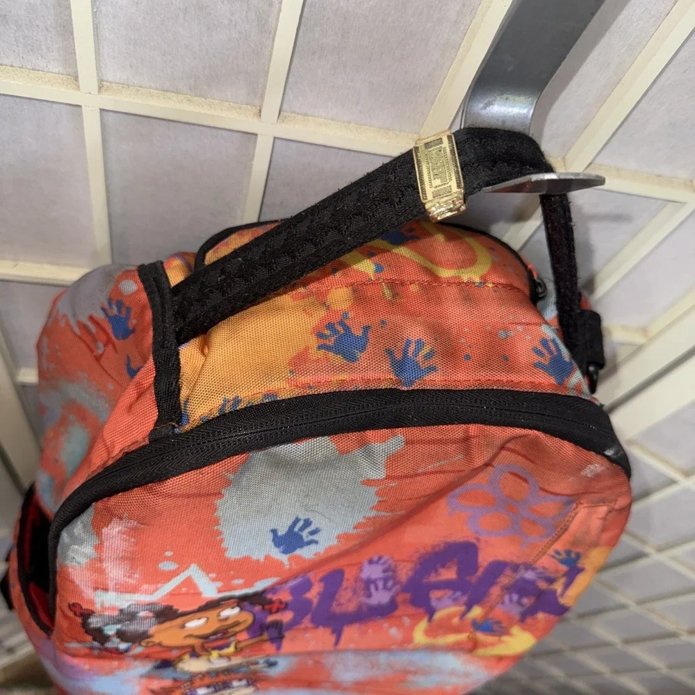 Sprayground Rugrats Forever Young Black Bookbag Large School Bag Backpack